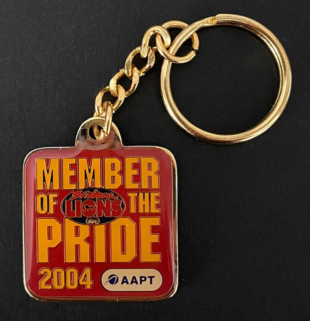 BRISBANE LIONS AFL Football 2004 Member of the Pride Badge Medal Mint