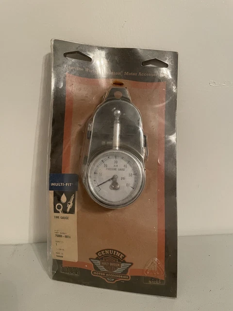 Genuine Harley Davidson Tire Gauge Pressure Gauge 75008-88TA open box
