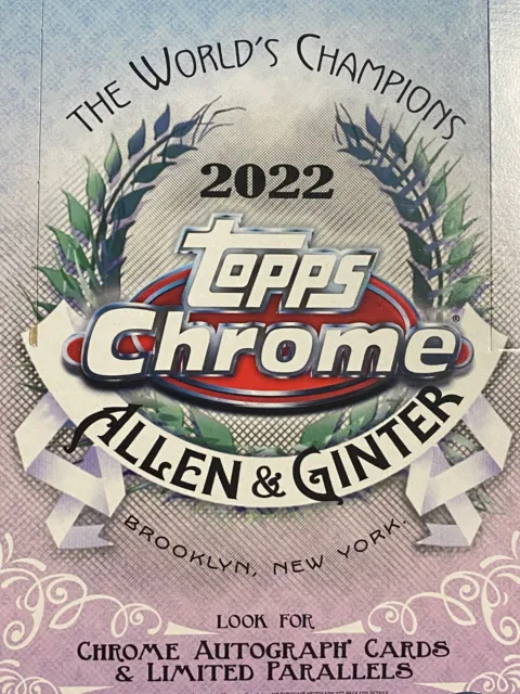 2022 Topps Allen & Ginter Chrome Base Choose Your Cards Complete Your Sets