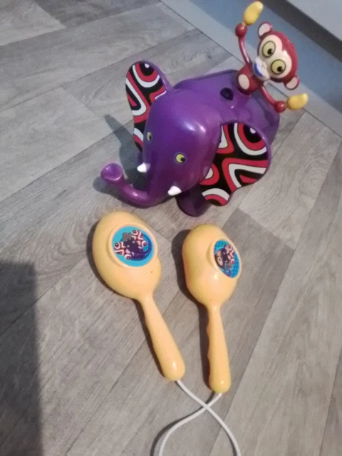 Cbeebies Rocking Monkey CBEEBIES TINGA TINGA Elephant & Monkey Walking Talking Maracas £39.99 ...
