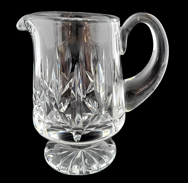 VINTAGE WATERFORD FOOTED Creamer Irish Hand Cut Crystal 6 Oz.Old