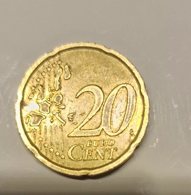 Sammler Münze 20cent 1999 Espana,cervantes