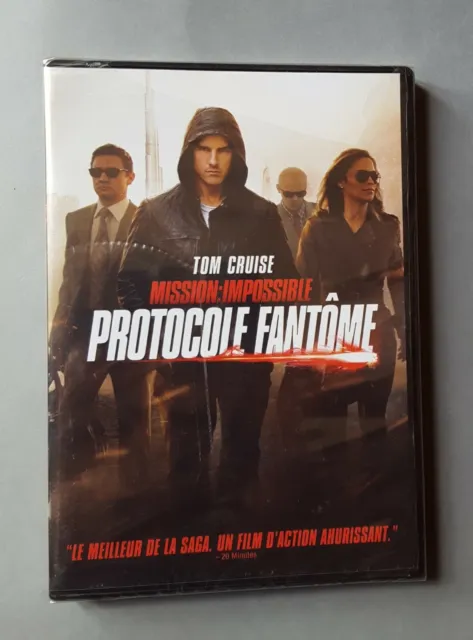 DVD MISSION IMPOSSIBLE : PROTOCOLE FANTOME - Tom CRUISE - NEUF SCELLE