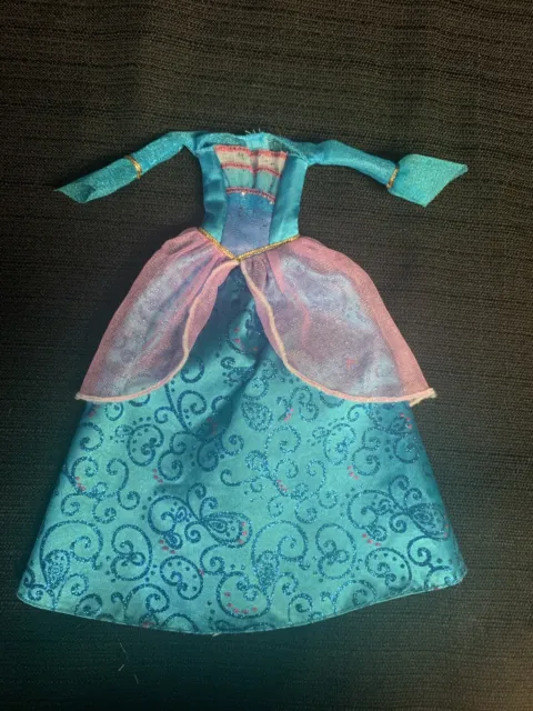 Barbie Island Princess Rosella Replacement Blue Pink Doll Dress