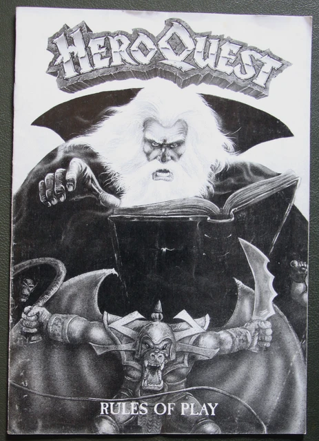 HeroQuest édition De Base - MB Games & Games Workshop - Jeu De Société Occasion