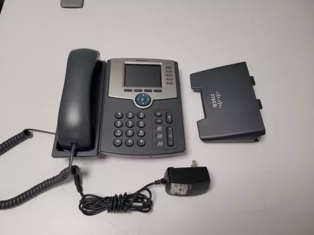 Cisco SPA525G2 Color Display 5-Line Business Office IP Phone - WITH  AC Adapter