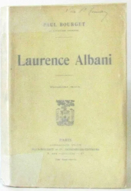 Laurence Albani | Bourget Paul | Bon état