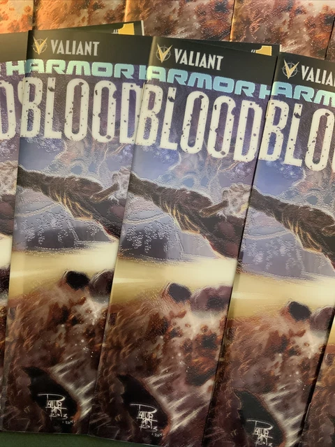 Armor Hunters: Bloodshot #1 (July 2014) Valiant X 10 NM- 4
