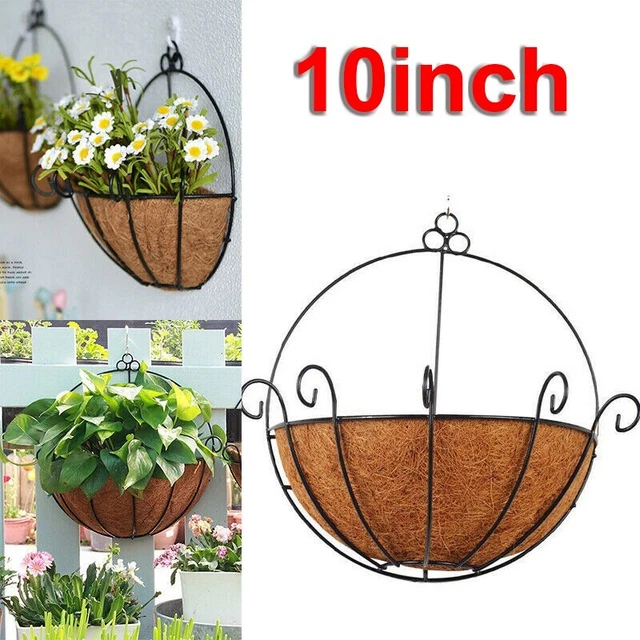 Wandhalterung Kokosnusspalme Garten Blume Pflanzer Pflanzentopf Hängen Box Korb