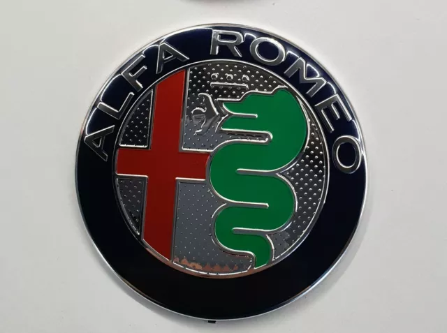 Logo emblème Alfa Romeo avant arrière 1x signe vert armoiries grill avant...