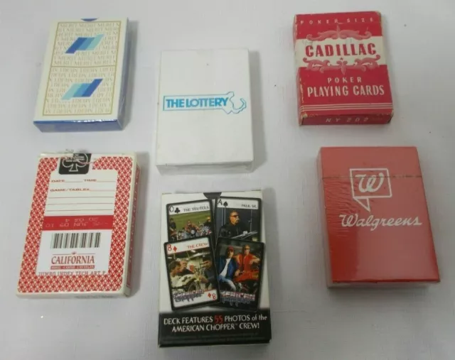 Decks of Playing cards old and new Lot  (DC1) 2