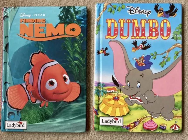 Ladybird Disney Books Dumbo & Finding Nemo Children’s Stories