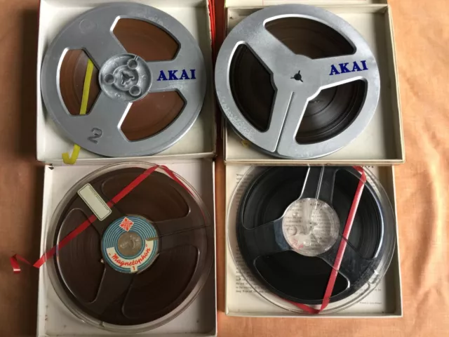 Reel to reel audio tape  7''  X 4 tape