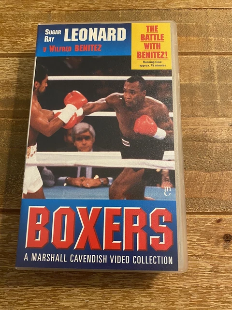 BOXERS COLLECTION 8 VHS Video Sugar Ray Leonard V Wilfred Benitez ...