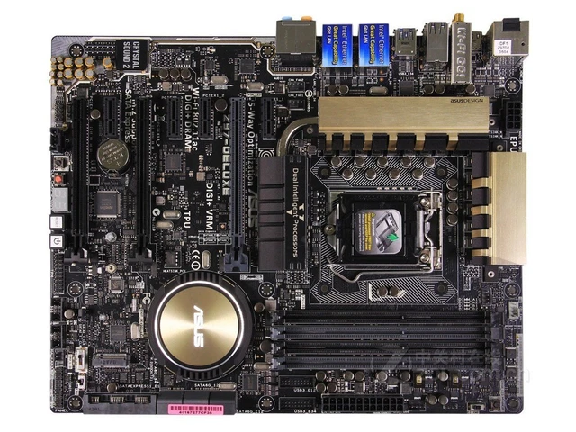 Z97 P ASUS Z97-DELUXE MOTHERBOARD Intel Z97 Lga 1150 Atx Memory Up 32G ...