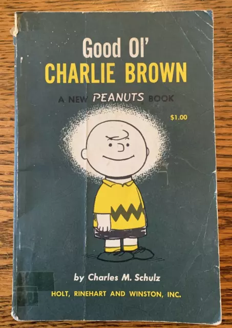 "Good Ol' Charlie Brown A New Peanuts Book" by Charles M. Schulz Paperback 1968