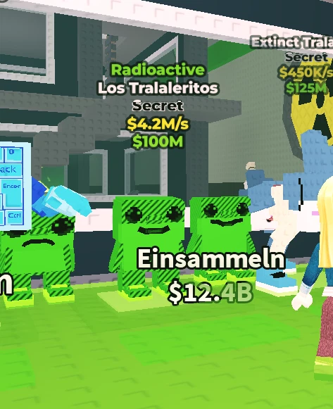 Sab Secret Brain Rots STEAL A BRAINROT SAB Secret Los Tralaleritos Radioactive 4.2 M/s EUR 1 ...