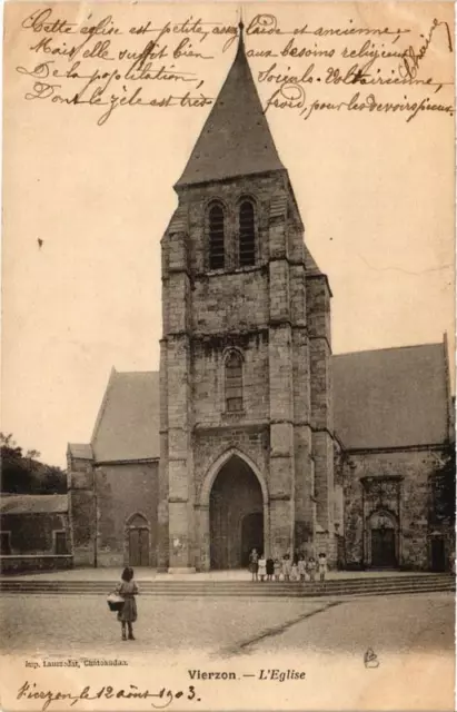 CPA AK VIERZON Église (612858)
