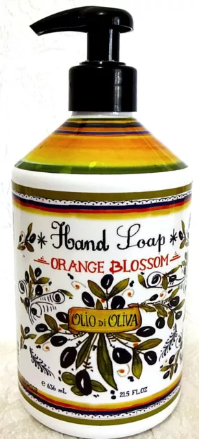 Orange Hand Soap -Home & Body Co. Piato Collection 21.5 fl oz