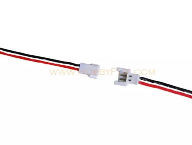 Walkera QR X350 FPV 1S Battery Cable 3.7v or Custom Voltage Wire Lead