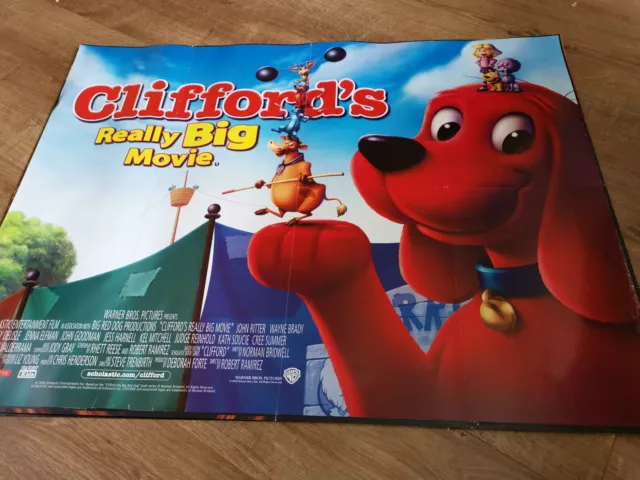 2003 Scholastic Entertainment Clifford Poster / Framed 16x20