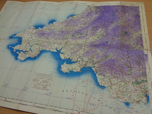 &ZWEITER WELTKRIEG (1942) RAF ""KRIEG"" Karte mit dem Titel ""SÜDWALES ... &ZWEITER WELTKRIEG (1942) RAF ""KRIEG"" Karte mit dem Titel ""SÜDWALES ...