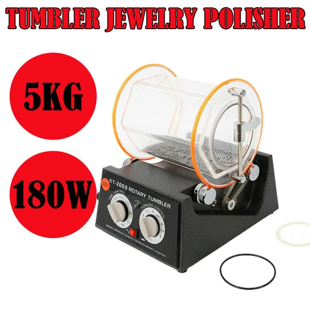 Mini Tumbler Jewelry Polisher Tumbler Jewelry Rotary Machine 5kg Fast