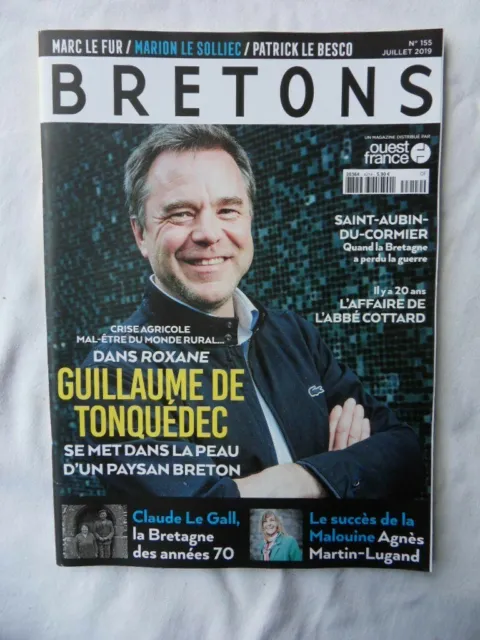 Magazine Revue Mensuel Bretons N°155-Juillet 2019
