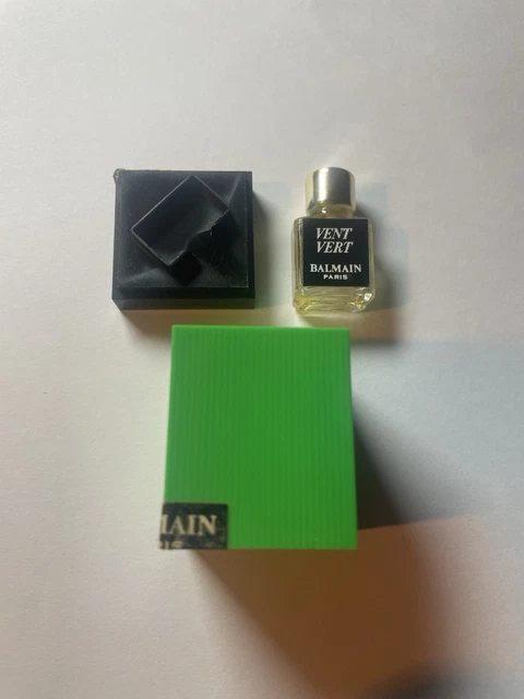 Coffret Miniature De Parfums Pierre Balmain (Ivoire, Vent Vert, Ébène, Monsieur) - Neuf