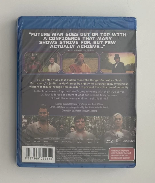 FUTURE MAN: SEASON 3 (2 Disc Blu-ray) Region B TV Series Brand New ...