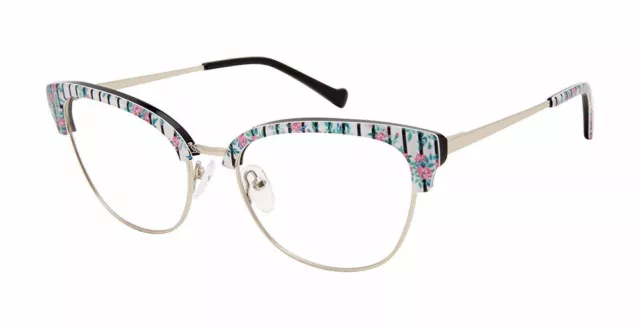 BETSEY JOHNSON BABES CRYSTAL New Designer Optical Eyeglass Frame For ...