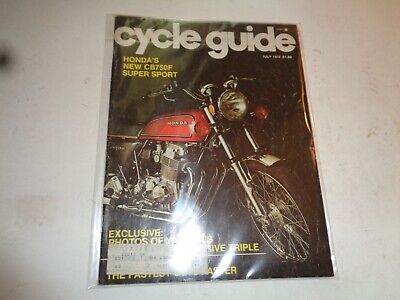July 1975 Cycle Guide Magazine