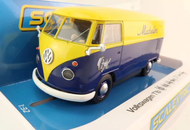 Scalextric C4357 VW Volkswagen Panel Van T1B Michelin Slot Car 1:32 Scale