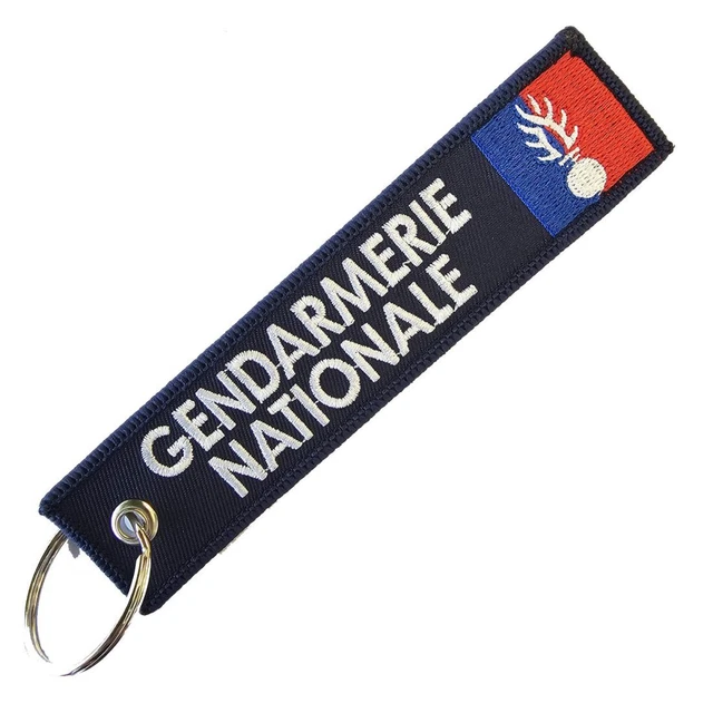 Porte-clés Gendarmerie Tour De France 2025 - Goodies Cycliste, Fabrication Française