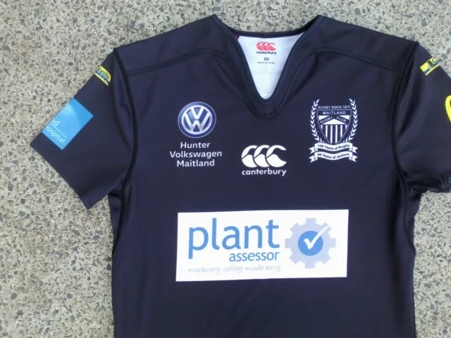 Maitland Blacks Newcastle & Hunter player issue rugby Union jersey
