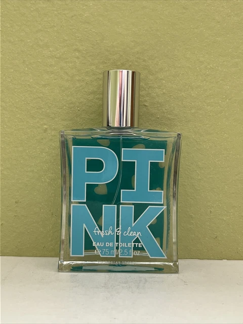 (1) Victoria's Secret PINK FRESH & CLEAN Eau de Toilette EDT 2.5oz/75ml ~RARE~