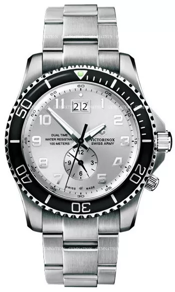 MONTRE DOUBLE TEMPS POUR HOMME VICTORINOX SWISS ARMY classique Maverick GS 241442 625 $ 3