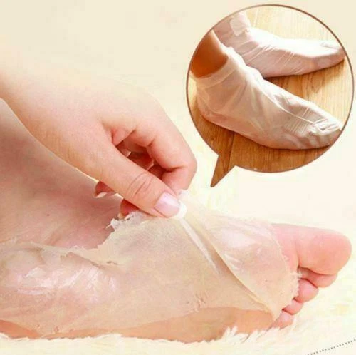 Masque Peeling Exfoliant Pieds Anti Callosités Chaussette Soin Pieds Nourrissant