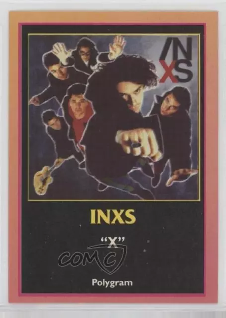 1997 Ultra Figus New Rock Cards INXS -X #37 0a6