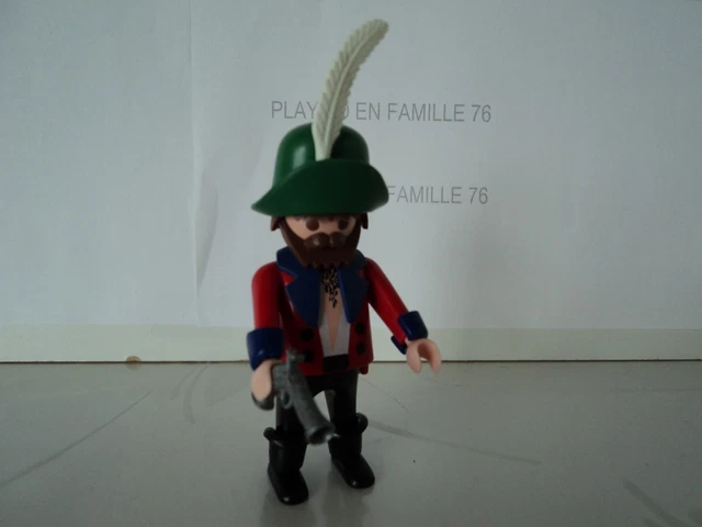 Lot Playmobil Vintage Médiéval - Garde Avec Bouclier (Set 3667 De 1993) - #10 - Occasion