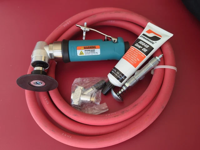 Dynabrade 3" 18,000 RPM Air Handheld Disc Sander 41 CFM, 90 psi, 1/4" Inlet, ... 3