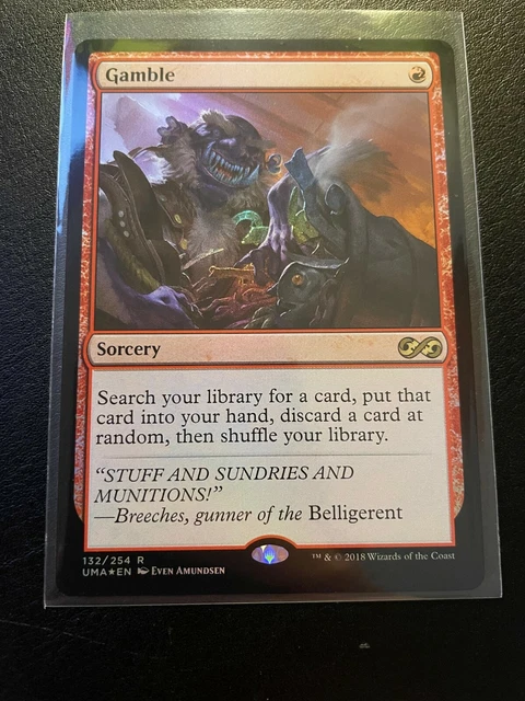 MTG GAMBLE FOIL - Mint/Nr Mint Ultimate Masters - Pack Fresh 9.99 - PicClick UK MTG GAMBLE FOIL - Mint/Nr Mint Ultimate Masters - Pack Fresh 9.99 - PicClick UK