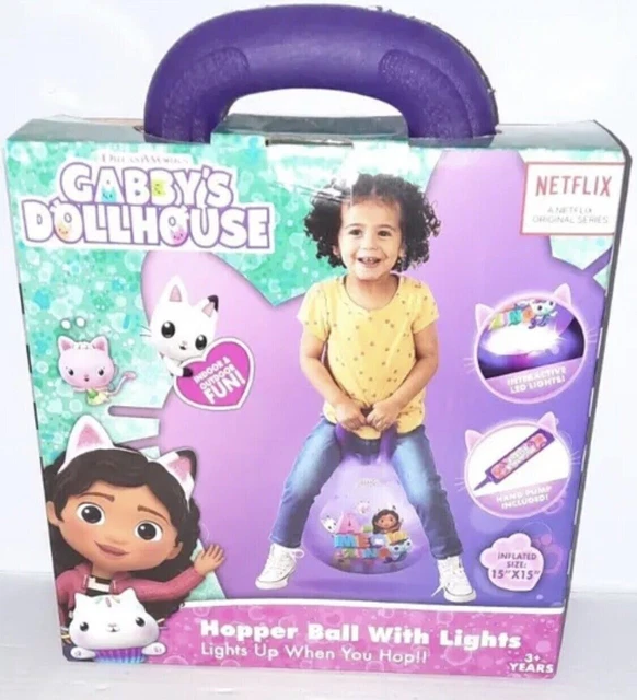 GABBY’S DOLLHOUSE HOPPER BALL WITH LIGHTS 15.00 PicClick