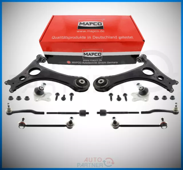 MAPCO Bras de Commande pour Mercedes Classe A W168 Kit Avant Gauche Droite