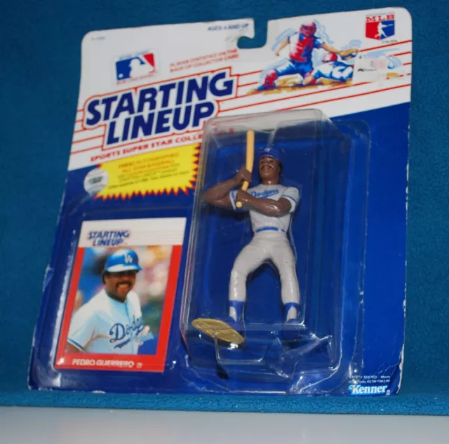 1988 Starting Lineup 88080  - Pedro Guerrero ⭐ Los Angeles Dodgers - *Nos* Slu