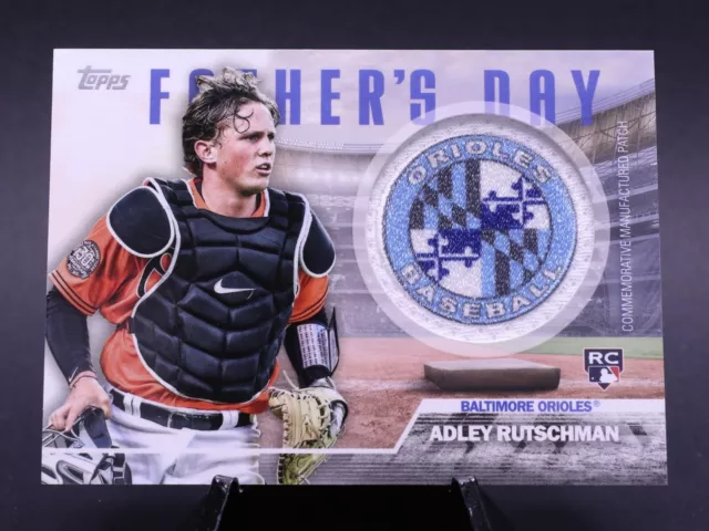 2023 Topps Series 2 Josh Jung Fathers Day Patch #FD-JJ Texas Rangers RC  Rookie
