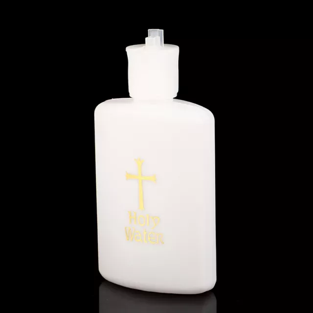 Easter Holy Water Bottles Gold For Cross Plastic Refillable Holy Water Contain7H