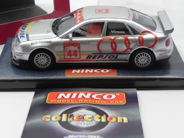 Ninco Audi A4 Repsol slot car #44 Vinyes ref.50137 MIB 1:32 NRFB