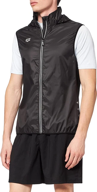 arena M Gilet Homme L, Noir -