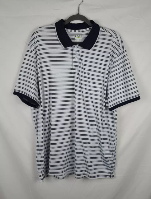 IZOD GOLF MEN'S Striped Polo Shirt sz XXL $2.99 - PicClick